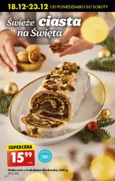 Gazetka promocyjna Biedronka - Od czwartku - Gazetka - ważna od 10.01 do 10.01.2024 - strona 16 - produkty: Makowiec