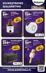 Gazetka promocyjna Biedronka - Od czwartku - Gazetka - ważna od 10.01 do 10.01.2024 - strona 70 - produkty: BIC, Głośnik, Mikrofon, Szal