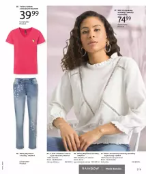 Gazetka promocyjna Bonprix - Wiosna pełna kwiatów - Gazetka - ważna od 22.09 do 22.09.2022 - strona 21 - produkty: Hibiskus, T-shirt, Dżinsy, Wełna