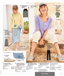 Gazetka promocyjna Bonprix - Wiosna pełna kwiatów - Gazetka - ważna od 22.09 do 22.09.2022 - strona 9 - produkty: Spódnica, Torebka, Sneakersy, Bluza z kapturem, Wełna, Spodnie, Bluza, Fa
