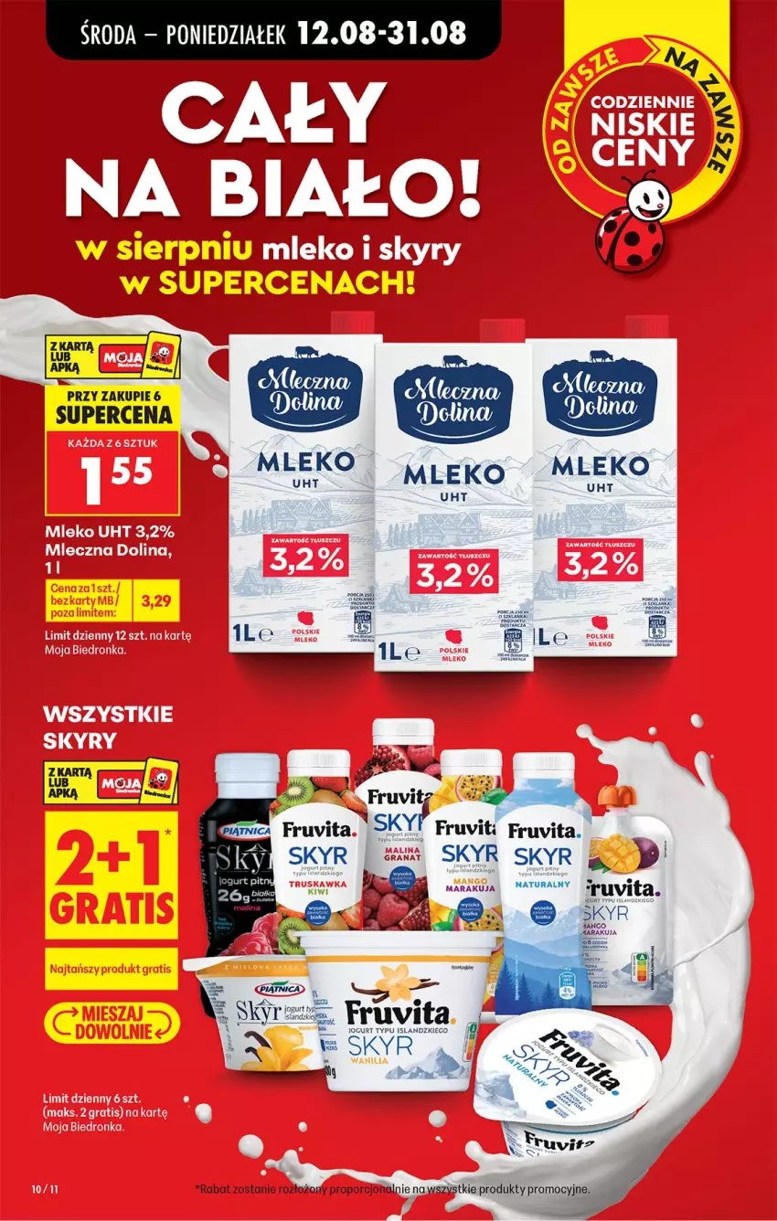 Gazetka promocyjna Biedronka - Od Środy - ważna 12.08 do 14.08.2026 - strona 12 - produkty: Fa, Isla, Jogurt, Por
