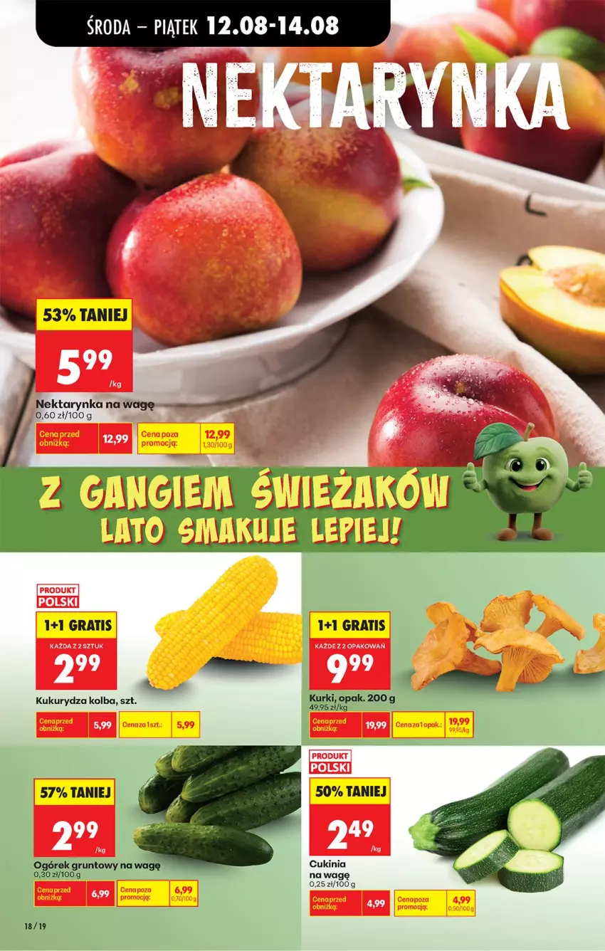 Gazetka promocyjna Biedronka - Od Środy - ważna 12.08 do 14.08.2026 - strona 26 - produkty: Gra, Kukurydza, Nektar, Nektarynka