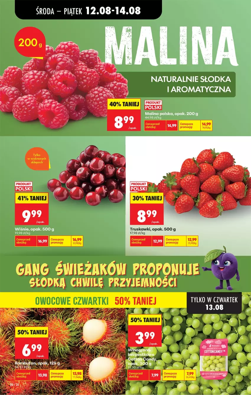 Gazetka promocyjna Biedronka - Od Środy - ważna 12.08 do 14.08.2026 - strona 28 - produkty: Truskawki, UHU