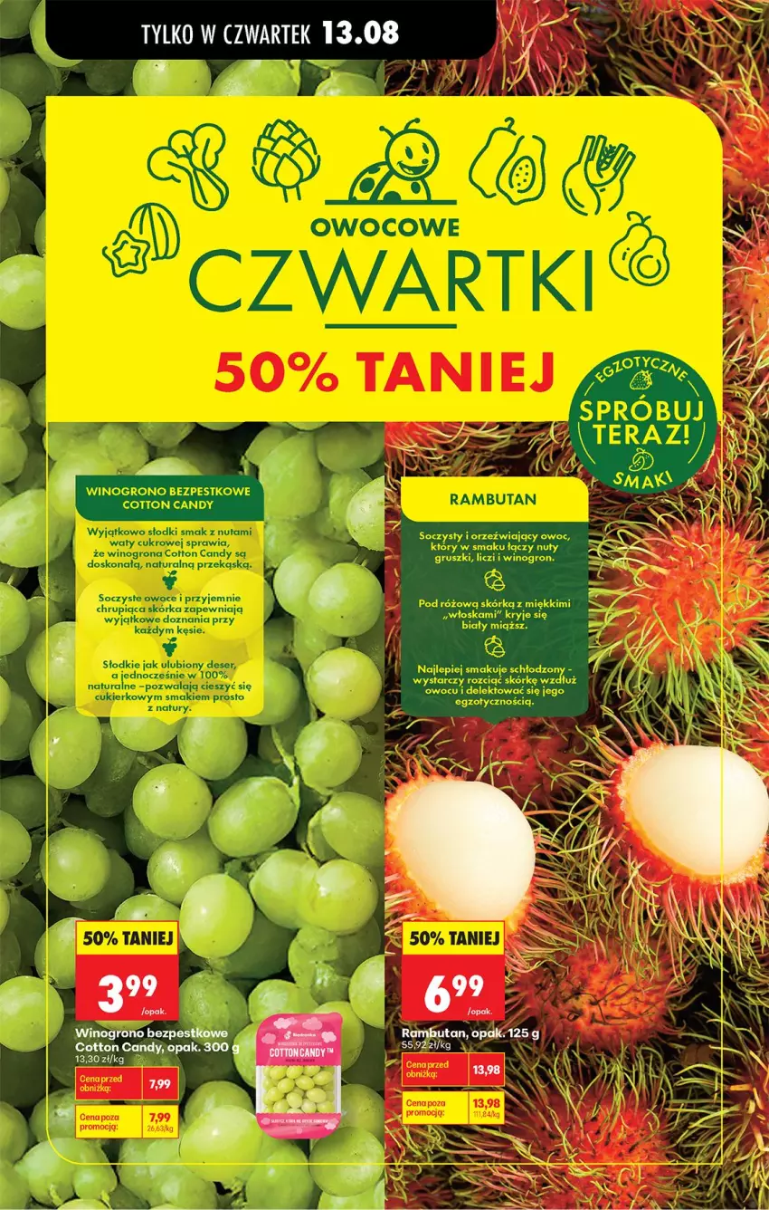 Gazetka promocyjna Biedronka - Od Środy - ważna 12.08 do 14.08.2026 - strona 30 - produkty: Candy, Gruszki, Por
