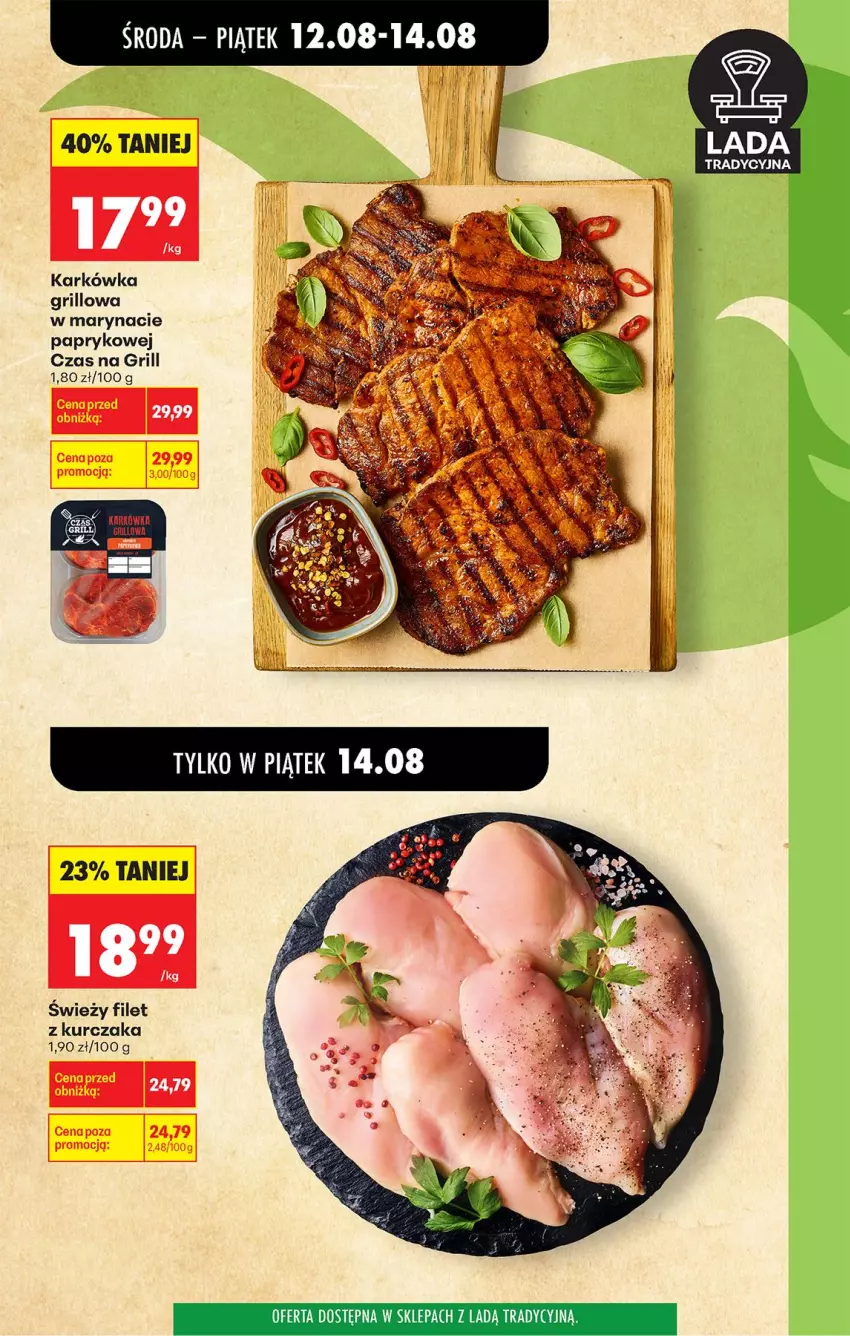Gazetka promocyjna Biedronka - Od Środy - ważna 12.08 do 14.08.2026 - strona 52 - produkty: Grill, Kurczak