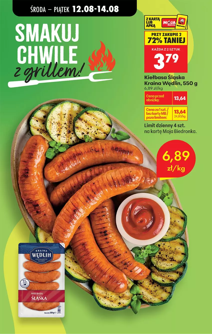Gazetka promocyjna Biedronka - Od Środy - ważna 12.08 do 14.08.2026 - strona 53 - produkty: Kiełbasa