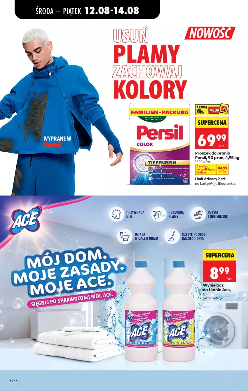 Gazetka promocyjna Biedronka - Od Środy - ważna 12.08 do 14.08.2026 - strona 70 - produkty: Persil, Proszek do prania