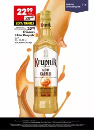 Gazetka promocyjna Delikatesy Centrum - Delibarek DC38-DC39 - Gazetka - ważna od 01.10 do 01.10.2025 - strona 15 - produkty: Piwa, Rum, Rama, Krupnik, Likier, LG