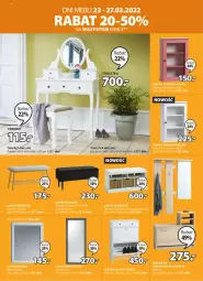 Gazetka promocyjna Jysk - Oferta tygodnia - Gazetka - ważna od 05.04 do 05.04.2022 - strona 5 - produkty: Sos, Sok, Buty, Szafka, Toaletka, Taboret, Szafka na buty, Aksam, Poduszka, Lustro, Meble
