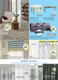 Gazetka promocyjna Jysk - Oferta tygodnia - Gazetka - ważna od 05.04 do 05.04.2022 - strona 9 - produkty: Gin, Szezlong, Stolik, Zasłona, Stolik kawowy, Półka, Roleta, Firana, Siedzisko, Fotel, Kanapa