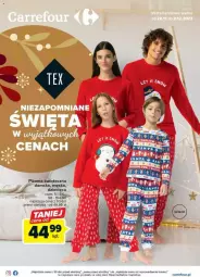 Gazetka promocyjna Carrefour - Gazetka - ważna od 09.12 do 09.12.2023 - strona 1 - produkty: Dzieci, Piżama