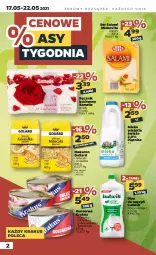 Gazetka promocyjna Netto - Gazetka spożywcza - Gazetka - ważna od 22.05 do 22.05.2021 - strona 2 - produkty: Ludwik, Makaron, Krakus, Ser, Salami, Piątnica, Ręcznik kuchenny, Goliard, Mlekovita, Ręcznik, Rolki, Ser salami, Mleko