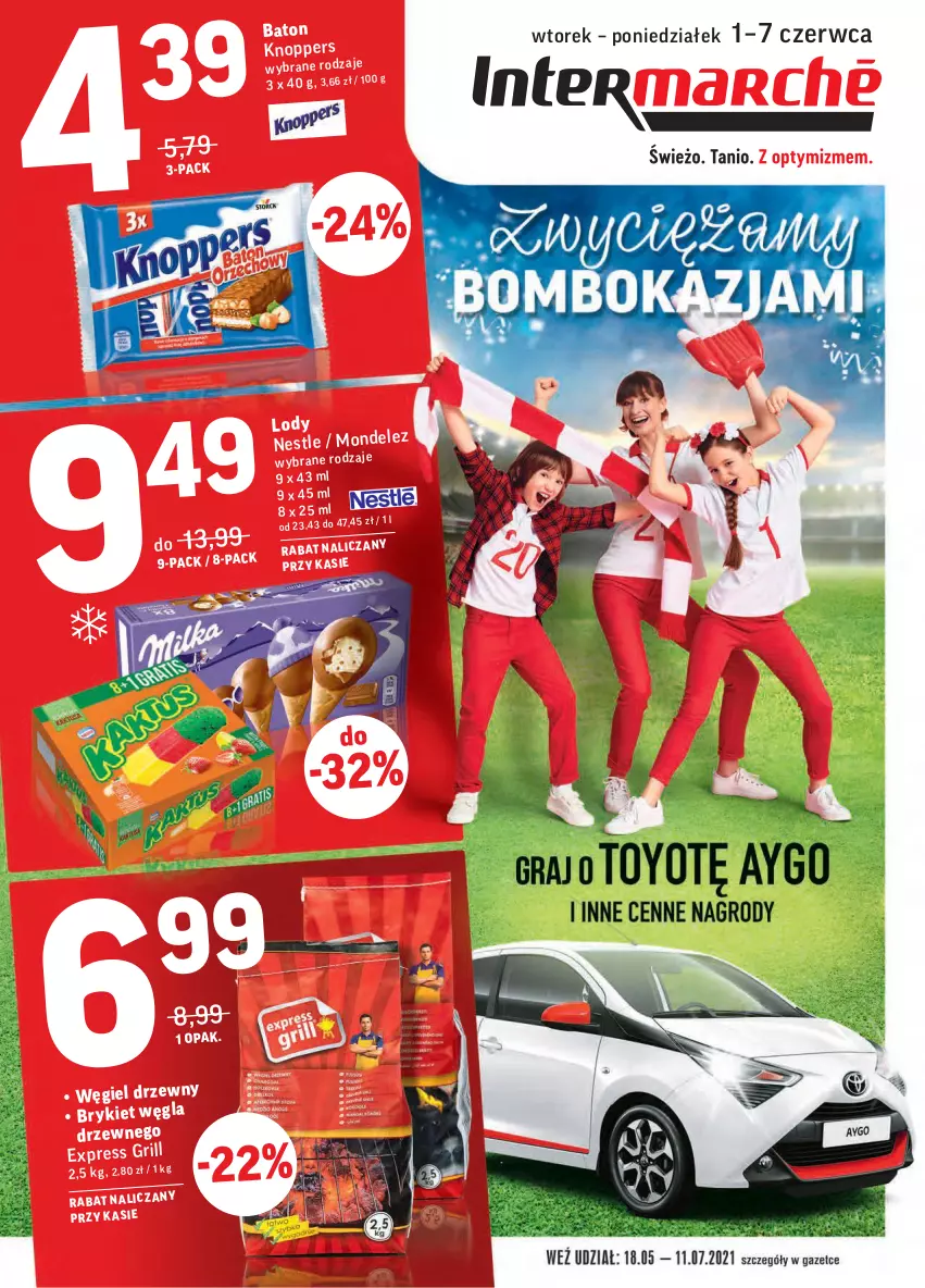 Gazetka promocyjna Intermarche - ważna 01.06 do 07.06.2021 - strona 1 - produkty: Grill, Lody