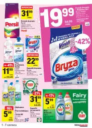 Gazetka promocyjna Intermarche - Gazetka - ważna od 07.06 do 07.06.2021 - strona 43 - produkty: Proszek do prania, Persil, Odplamiacz, Płyn do płukania, Fairy, Vanish, Zmywarki, Bryza, Kapsułki do prania, Lenor, Fa