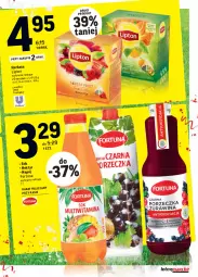 Gazetka promocyjna Intermarche - Gazetka - ważna od 07.06 do 07.06.2021 - strona 47 - produkty: Sok, Fortuna, Lipton, Herbata, Napój