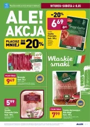 Gazetka promocyjna Aldi - Gazetka - ważna od 08.05 do 08.05.2021 - strona 11 - produkty: Gin, Bresaola, Prosciutto, Lodówka, Tera, Szynka