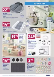 Gazetka promocyjna Aldi - Gazetka - ważna od 08.05 do 08.05.2021 - strona 29 - produkty: Piec, Papier ozdobny, Por, Gra, Papier, Wycieraczka, Rama, Zlew, Trzepaczka, Suszarka do naczyń, Lody, Mieszadło, Robot, Suszarka