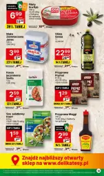 Gazetka promocyjna Delikatesy Centrum - NOWA GAZETKA Delikatesy Centrum od 5 lutego! 5-11.02.2024 - Gazetka - ważna od 11.02 do 11.02.2024 - strona 18 - produkty: Prymat, Sos, Sałat, Mąka, Sarita, Kasza, Maggi, Knorr, Oliwa