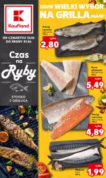 Gazetka promocyjna Kaufland - Kaufland - Gazetka - ważna od 21.06 do 21.06.2023 - strona 1 - produkty: Sos, Pstrąg tęczowy, Tusz, Pstrąg, Dorsz, Grill, Pstrąg łososiowy