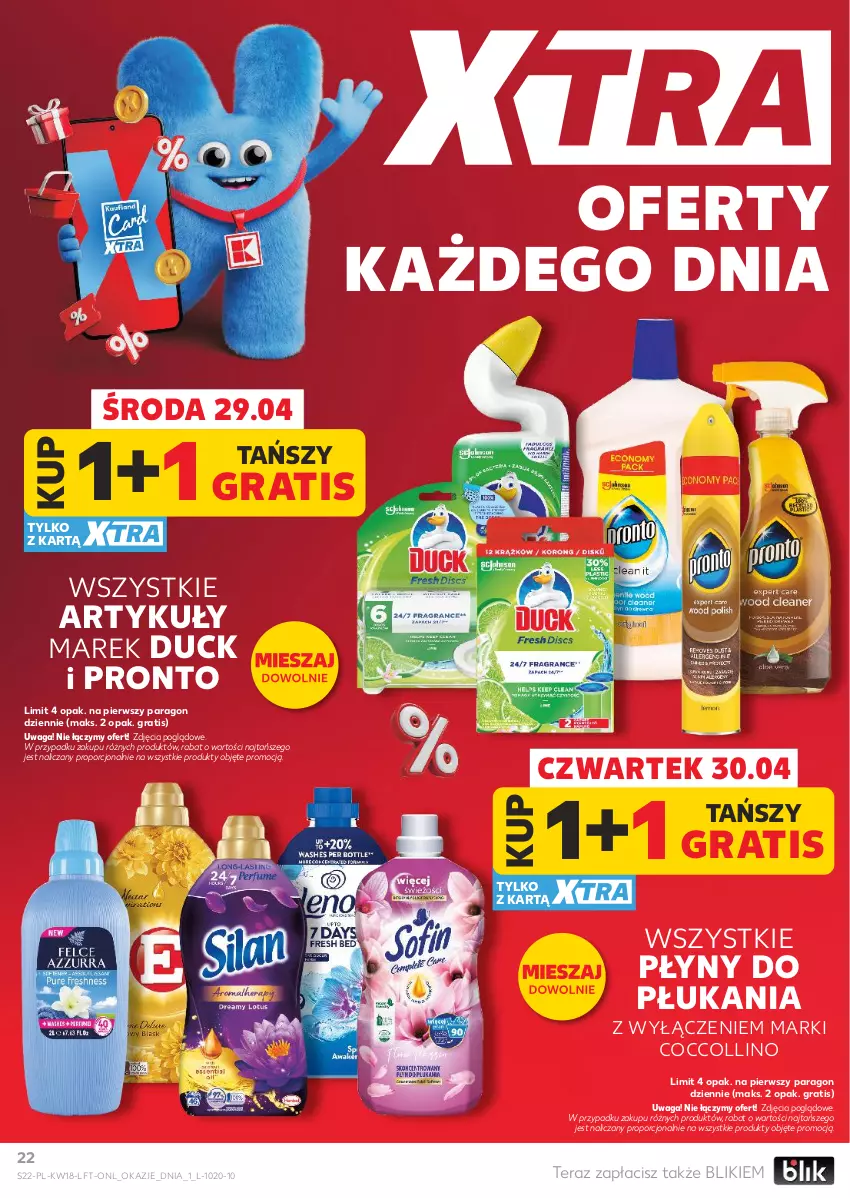 Gazetka promocyjna Kaufland - Gazetka tygodnia - ważna 29.04 do 06.05.2026 - strona 22 - produkty: Duck, Gra, Por, Pronto, Tera, Waga