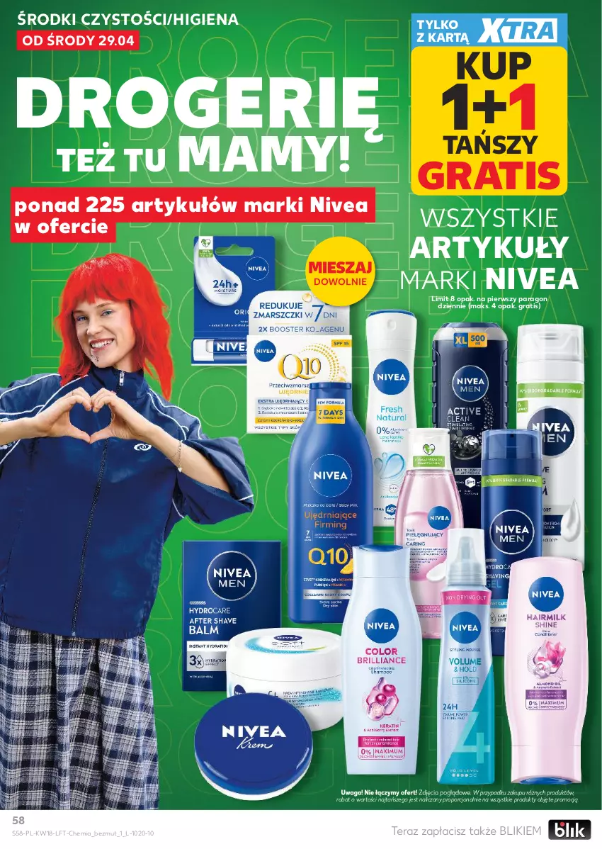 Gazetka promocyjna Kaufland - Gazetka tygodnia - ważna 29.04 do 06.05.2026 - strona 58 - produkty: Gra, Nivea, Por, Tera, Waga