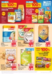 Gazetka promocyjna Kaufland - Gazetka tygodnia - Gazetka - ważna od 06.05 do 06.05.2026 - strona 49 - produkty: Torebka, Makaron, Sok, Ryż, Por, Gra, Cukier, Kisiel, Ananas, Kawa, Diamant, Sante, Sonko, Galaretki, Baton, Danio, Cukier trzcinowy, Waga, Gala, Olma, Granola, Nestlé, Ryż biały