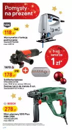 Gazetka promocyjna Castorama - Boże narodzenie, Święta 2022 - Gazetka - ważna od 26.12 do 26.12.2022 - strona 12 - produkty: Młot udarowy, Rama, Szlifierka kątowa, Wiertarkowkrętarka, Wyrzynarka, Tarka, Wkręt, Młot, Wkrętarka, Szlifierka, Astor, Akumulator