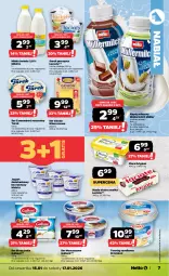 Gazetka promocyjna Netto - Od Czwartku - Gazetka - ważna od 17.01 do 17.01.2026 - strona 7 - produkty: Mozzarella, Serek puszysty, Ser, Gin, Gra, Twaróg, Müllermilch, Jogurt, Président, Mascarpone, Serek, Camembert, Müller, Napój mleczny, Galbani, Gouda, Flora, Masło, Napój, Mleko