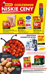 Gazetka promocyjna Biedronka - Od wtorku - Gazetka - ważna od 05.01 do 05.01.2024 - strona 1 - produkty: Piwo, Kret, Ziemniaki, Tera, Tran, Schab wieprzowy, Kiełbasa, Nivea, Mleko