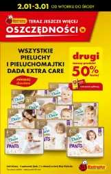 Gazetka promocyjna Biedronka - Od wtorku - Gazetka - ważna od 05.01 do 05.01.2024 - strona 15 - produkty: Pieluchy, Majtki, Tera, Dada, Pieluchomajtki