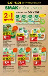 Gazetka promocyjna Biedronka - Od wtorku - Gazetka - ważna od 05.01 do 05.01.2024 - strona 34 - produkty: Hummus, Mus, Parówki, Tofu, Dres, Pesto, Buraki, Mango