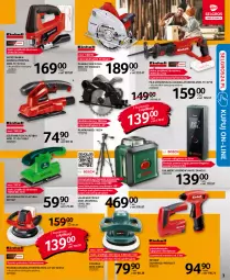 Gazetka promocyjna Selgros - Katalog Ogród i Narzędzia - Gazetka - ważna od 15.09 do 15.09.2021 - strona 3 - produkty: Top, Ser, Wyrzynarka, Pistolet, Szlifierka, Pilarka tarczowa, Laser krzyżowy, Akumulator