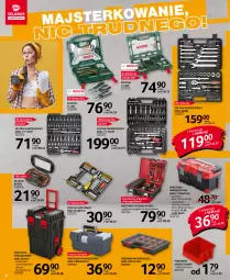 Gazetka promocyjna Selgros - Katalog Ogród i Narzędzia - Gazetka - ważna od 15.09 do 15.09.2021 - strona 4 - produkty: Por, Latarka LED, Skrzynka narzędziowa, Organizer, Pojemnik, Tran, Tarka, Sport, Latarka, Zestaw końcówek, Zestaw narzędzi