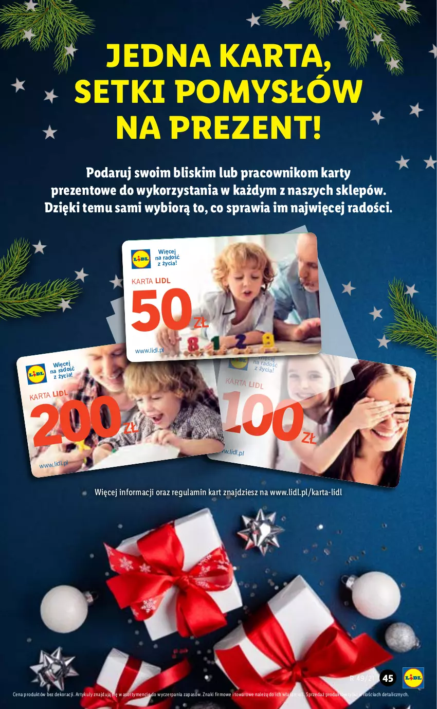 Gazetka promocyjna Lidl - GAZETKA - ważna 06.12 do 12.12.2021 - strona 45