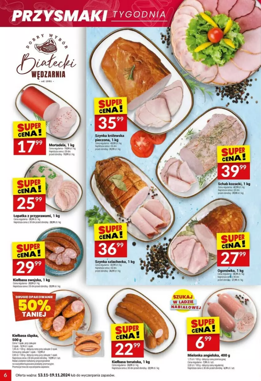 Gazetka promocyjna Twoj Market - ważna 13.11 do 19.11.2024 - strona 32 - produkty: Kiełbasa, Rama