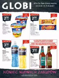 Gazetka promocyjna Carrefour - Gazetka Globi - Gazetka - ważna od 08.02 do 08.02.2021 - strona 1 - produkty: Piwa, Piwo, Piec, Gra, Bell, Jogurt, Kosz, Lion, Napój izotoniczny, Baton, Bella, Jogobella, Napój, Nestlé