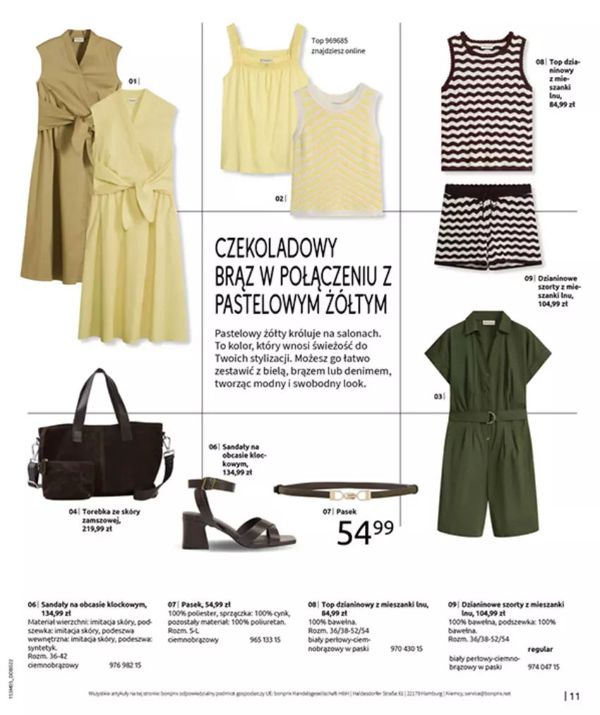 Gazetka promocyjna Bonprix - GOTOWA NA LATO? - ważna 04.05 do 31.05.2026 - strona 13 - produkty: Cynk, Fa, Gala, Gra, HP, Por, Top, Torebka
