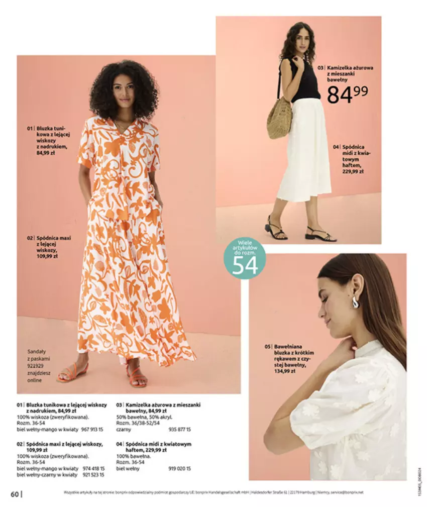 Gazetka promocyjna Bonprix - GOTOWA NA LATO? - ważna 04.05 do 31.05.2026 - strona 62 - produkty: Biurka, Fa, Spódnica