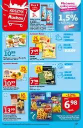 Gazetka promocyjna Auchan - Gazetka Czas na wypoczynek Hipermarket Auchan - Gazetka - ważna od 14.06 do 14.06.2023 - strona 17 - produkty: Pierogi, Bonduelle, Big Milk, Ananas, Karp, Paluszki rybne, Lody, Mango