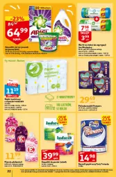 Gazetka promocyjna Auchan - Gazetka Czas na wypoczynek Hipermarket Auchan - Gazetka - ważna od 14.06 do 14.06.2023 - strona 22 - produkty: Ludwik, Jan Niezbędny, Papier, Worki na śmieci, Majtki, O nas, Papier toaletowy, Płyn do płukania, Ręcznik, Worki na śmiec, Foxy, Pieluchomajtki, Ariel, Kapsułki do prania
