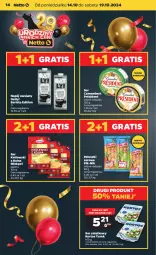 Gazetka promocyjna Netto - Netto Gazetka Food 42/24A - Gazetka - ważna od 19.10 do 19.10.2024 - strona 14 - produkty: Ser, Gra, Królewski, Président, Sałat, Camembert, Napój