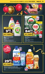 Gazetka promocyjna Netto - Netto Gazetka Food 42/24A - Gazetka - ważna od 19.10 do 19.10.2024 - strona 23 - produkty: Do mycia naczyń, Perełki zapachowe, Płyn do mycia naczyń, Fairy, Płyn do mycia, Lenor, Fa