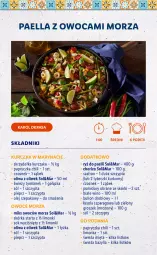 Gazetka promocyjna Lidl - KATALOG TAK SMAKUJE ŚWIAT - Gazetka - ważna od 17.09 do 17.09.2021 - strona 10 - produkty: Kurczak, Sok, Sól, Ryż, Por, Bulion, Czosnek, Tarta, Lion, Fasola, Pieprz, Szafran, Fasola szparagowa, Owoce morza, Limonka, Bazyl, Olej rzepakowy, Owoce, Oliwa z oliwek, Bazylia, Wino, Olej, Pomidory, Mięta, Groszek, Fa