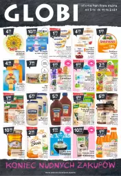 Gazetka promocyjna Carrefour - Gazetka Globi - Gazetka - ważna od 11.10 do 11.10.2021 - strona 1 - produkty: Majonez, Ketchup, Kawa rozpuszczalna, Top, Sok, Ser, Ryż, Gra, Inka, Danone, Piątnica, Zupa, Jaja, Jogurt, Kawa, Kosz, Actimel, Wawel, Serek, Margaryna, Spichlerz Rusiecki, Mąka, Miód, Bakoma, Basia, Danio, Kubek, Słynne, Ryż biały, Knorr, Danie gotowe