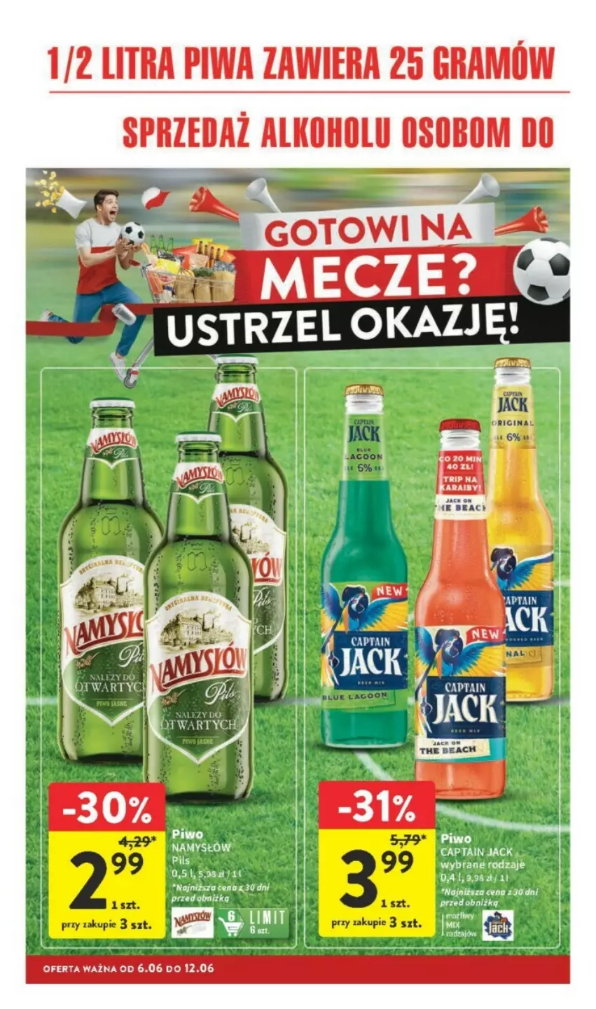 Gazetka promocyjna Intermarche - ważna 06.06 do 12.06.2024 - strona 4 - produkty: Gin, Gra, Piwa