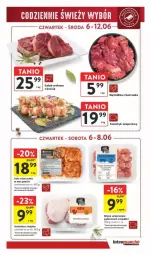Gazetka promocyjna Intermarche - Gazetka - ważna od 12.06 do 12.06.2024 - strona 11 - produkty: Kurczak, Udo z kurczaka, Golonka z indyka, Mięso wieprzowe, Mięso