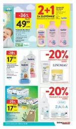 Gazetka promocyjna Intermarche - Gazetka - ważna od 12.06 do 12.06.2024 - strona 36 - produkty: Płyn do prania, Pampers, Ziajka, Szampon, Ziaja, Linomag, Dzieci