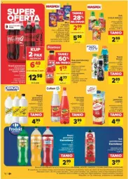 Gazetka promocyjna Carrefour - Gazetka - ważna od 03.02 do 03.02.2024 - strona 10 - produkty: Dawtona, Sok, Mus, Gin, Kosz, Coca-Cola, Oranżada, Schweppes, Hellena, Napój gazowany, Tymbark, Sok pomidorowy, Kubuś, Napój, Hortex