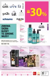 Gazetka promocyjna Hebe - Gazetka - Gazetka - ważna od 18.05 do 18.05.2026 - strona 22 - produkty: Palette, Ser, Rum, Gra, Papier, Schwarzkopf, Color Creme, Taft, Dres, Serum, Puder, Szampon, Syoss, Lakier do włosów, Serum do włosów, Got2b, Oleo, Mobil, Lakier, Farba do włosów, Fa
