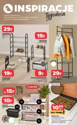 Gazetka promocyjna Netto - Od Poniedziałku Przemysłowa - Gazetka - ważna od 31.10 do 31.10.2025 - strona 2 - produkty: Ubrania, Wycieraczka, Buty, Stojak, Pojemnik z pokrywką, Pojemnik, Regał, Pojemnik na buty, Pojemnik do przechowywania, Kokos